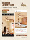 French-Style Vintage Living Room Fan Light 2026 New Model Lotus Leaf Large Wind Ceiling Fan Light Smart Silent Dining Room Fan Light