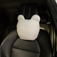 Белый, летний, с медвежатами