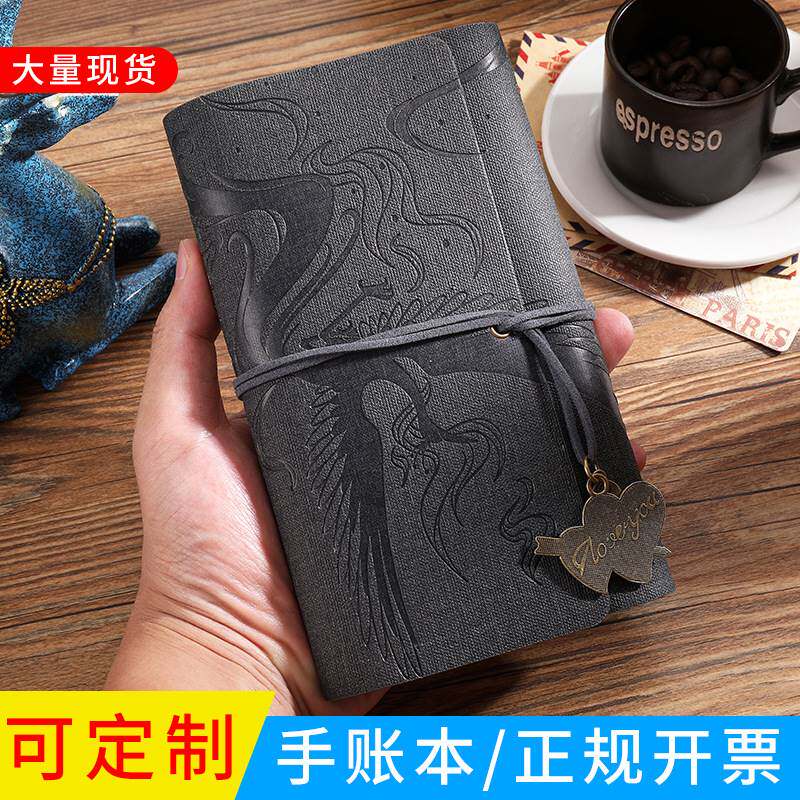 Notebook simple college student diary literary and artistic exquisite homework book retro creative net red notepad