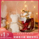 Детское креативное полотенце, с медвежатами, подарок на день рождения, делается под заказ