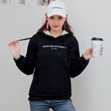 Бархатная спортивная зимняя кашемировая рубашка, толстовка с капюшоном, куртка, увеличенная толщина