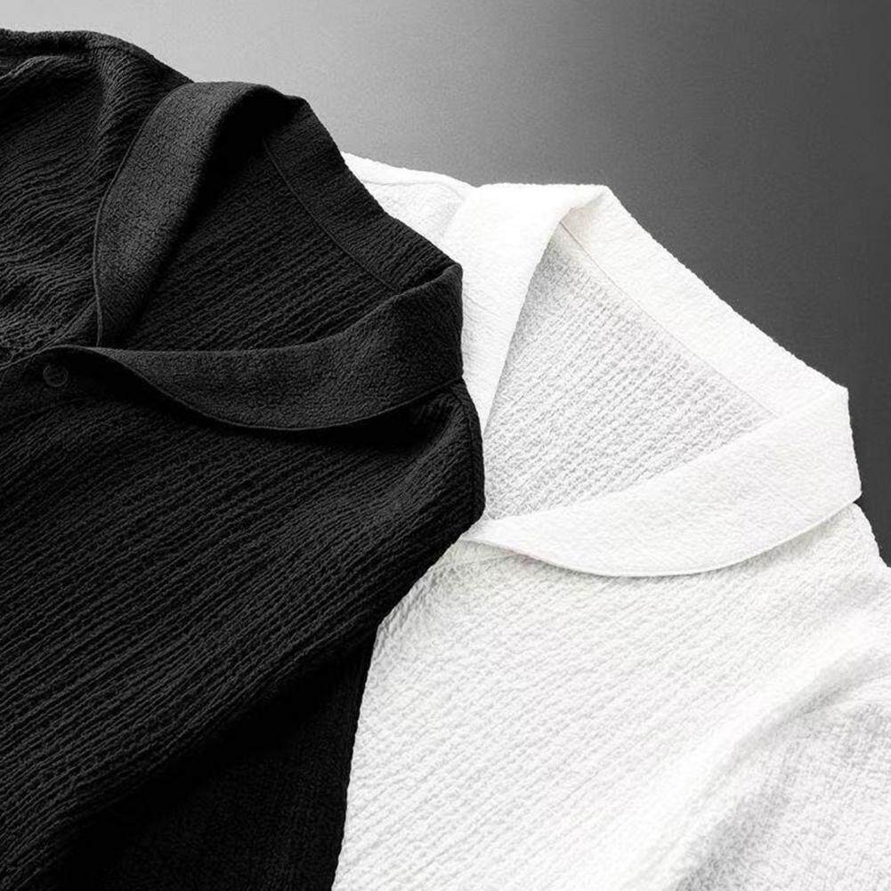 Мода Set en business short sleeve shirts long pants set male clothing