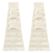 Moxiu wide-legged snow boots socks for women autumn and winter pile socks milky white leg covers y2k hot girl horn calf socks