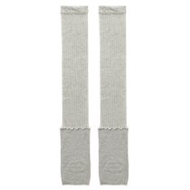 Moxiu light gray socks womens pile socks spring and autumn y2k hot girl sweet and cool foot leg covers fungus-edged calf socks