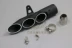 Xe máy Yamaha R6 / 1 Kawasaki Z750 / 800 Honda CBR1000 sửa đổi ống xả đôi / ba lỗ TOCE - Ống xả xe máy
