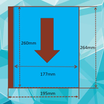B5 postcard book album 26 Hole 9 hole bts transformation storage bill information bag back Core 1 grid binder loose leaf