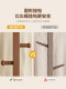 Full-Length Mirror, Floor Mirror, Home Bedroom Rotating Movable Fitting Mirror, Integrated Mirror with Clothes Rack, Full-Body Dressing Mirror