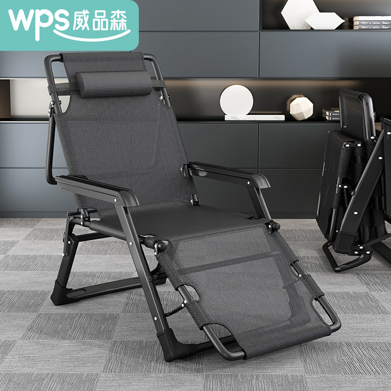 Folding Bed Deck Chair Single Lunchtime Bed Office Afternoon Nap Theorizer Home Simple Portable Walking Army Bed Chair Dual-use