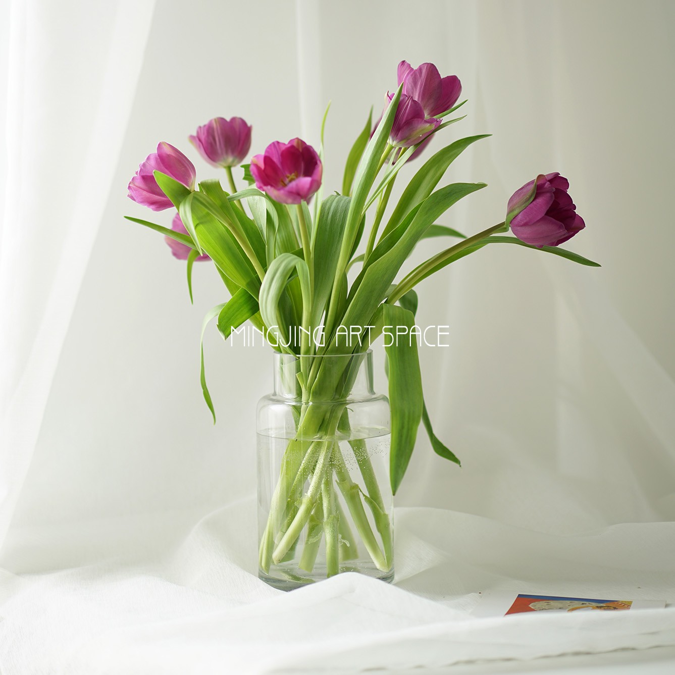 ins exploits Nordic transparent glass vase Home Decorative Vase Pendulum floral bouquet 100 lap photo props-Taobao