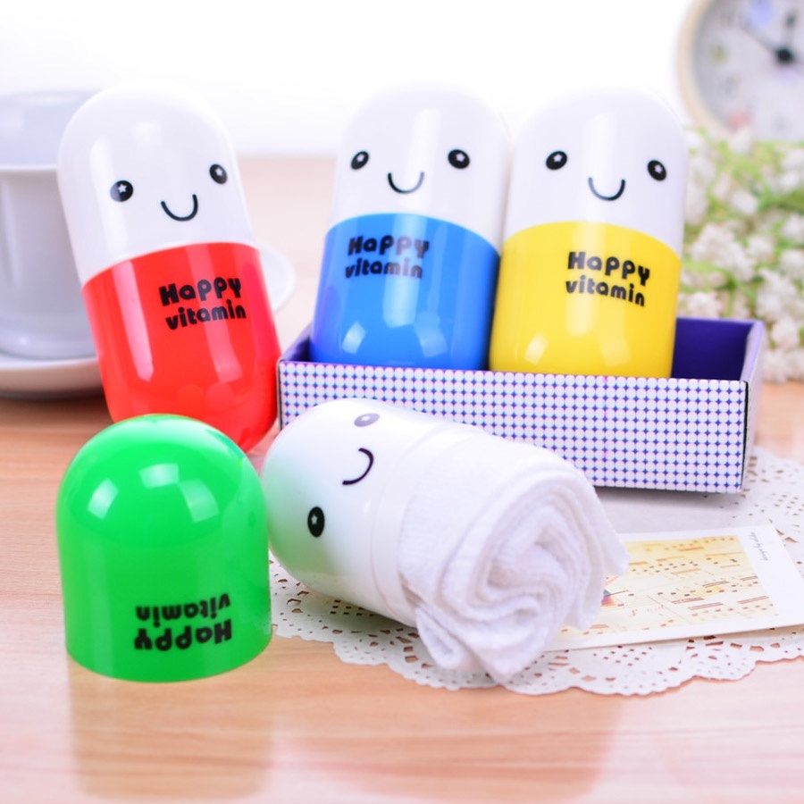 Kindergarten Small Towel Containing Box Travel Festival Practical Students Kindergarten Outdoor Cartoon Supplies Children Tours
