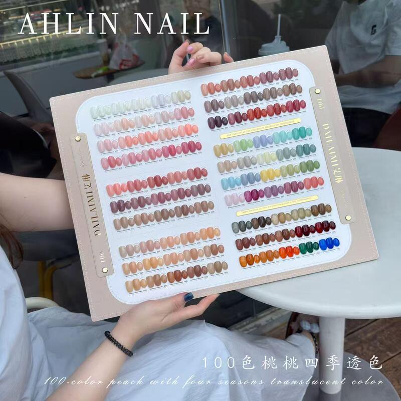 2026 New Model Irene Peach Four Seasons Translucent 100-Color Nail Polish Gel for Nail Salons, Trendy Nude Color Large Gel Set 2026 New Model Irene Peach Four Seasons Translucent 100-Color Nail Polish Gel for Nail Salons, Trendy Nude Color Large Gel Set