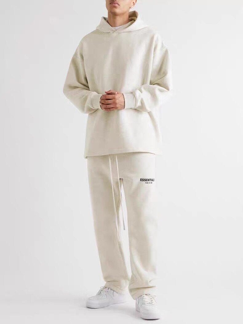 Тренировочные брюки 海外正品essentials 25fw植绒直筒长裤卫裤秋冬 Fog fear of god
