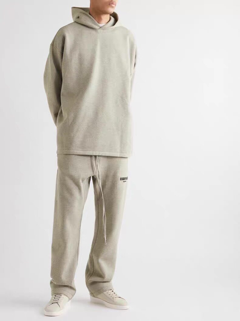 Тренировочные брюки 海外正品essentials 25fw植绒直筒长裤卫裤秋冬 Fog fear of god