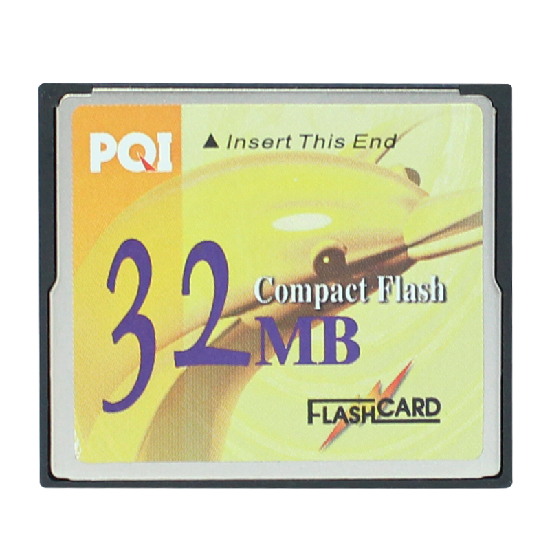 PQI Stiffness CF Card 32M Industrial Grade Memory Card Numerical Control Machine Machining Center Equipment Memory Card