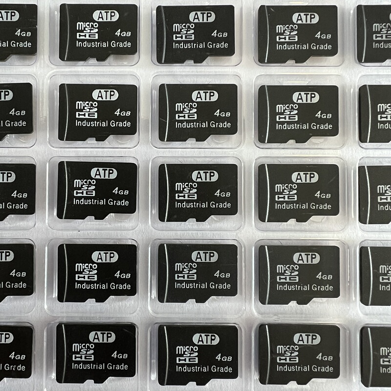 Brand New Atp Tf 4g Industrial-Grade Slc Wide-Temperature Memory Card for Industrial Control Equipment and Surveillance Cameras Microsd Card