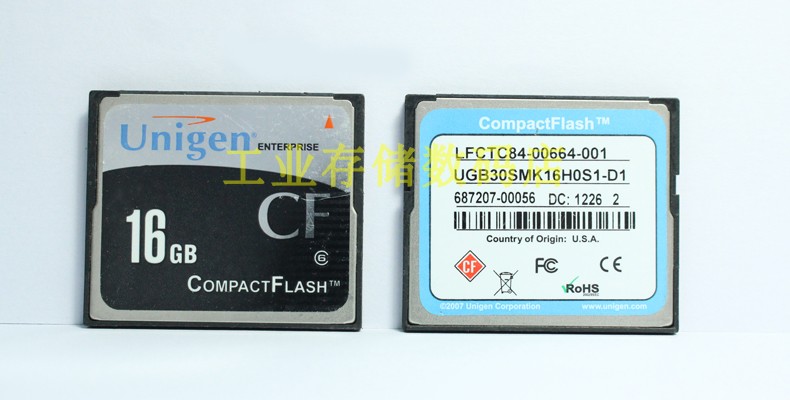 Original clothes Unigen CF card 16G High speed industrial equipment memory card machine memory card system disc