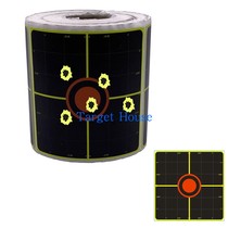 Target House] 250 sheets 7 5 cm Square Accuracy Engrave background Dark Gaim Aim Paper