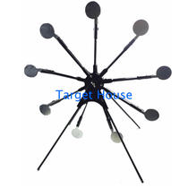 (Target House)Indoor and outdoor shooting practice metal target Automatic rotating Ferris wheel target