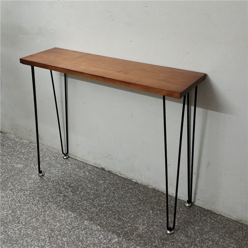 如何选择合适的北欧铁艺玄关台长条几？