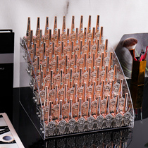 Acrylic plastic nail polish display rack transparent frame exhibition Jasmine Molly doll blind boxA oil rubber containing shelf