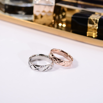 Hankyo European and American trendy people index finger tremolo ring female atmosphere Japanese and Korean retro fashion personality ring titanium steel jewelry