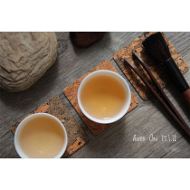 Tea cup mat Japanese tea set accessories Small tea cup mat Cork mat Tea cup mat Gongfu tea mug mat Cork mat