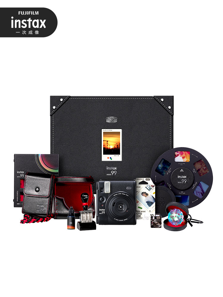 Fujifilm Instax Mini 99 Instant Camera One-Shot Imaging Flagship Dazzling Streamer Gift Box Set