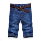 Тонкие джинсы, штаны, мужская джинсовая юбка, летние шорты