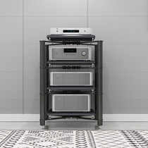 Steel frame power amplifier cabinet power amplifier rack audio rack audio cabinet audio bracket shock absorber tripod audio and video cabinet equipment cabinet