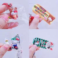 Spot Japanese genuine Sanrio watermelon kitty bear limited pendant keychain pendant motorcycle keychain