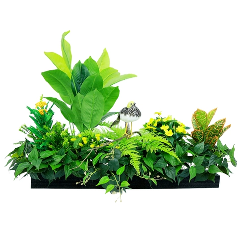 Искусственное растение, реалистичный комплект, декоративные цветы для гостиной