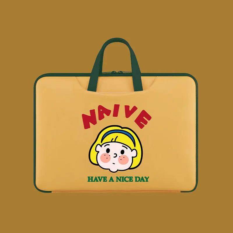 Laptop bag suitable for Lenovo Huawei matebook Apple Dell 15 ASUS 14 inch female notebook 15 6 male 13 3 Xiaomi air cute liner 13pro small new mac
