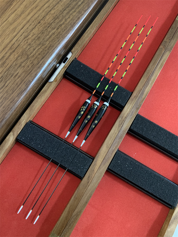 Special price for broken codes-Japanese dream float handmade peacock feather hollow soft tail eye-catching and sensitive fishing float