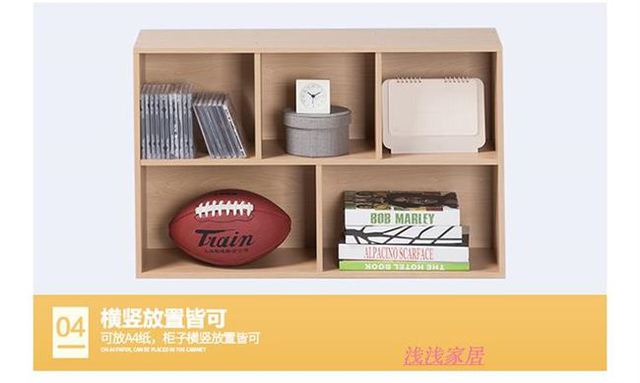 Sách bé trai đa chức năng lớp học phân loại bé mở tủ sách trẻ em phong cách đơn giản năm tủ một tủ quần áo đẹp
