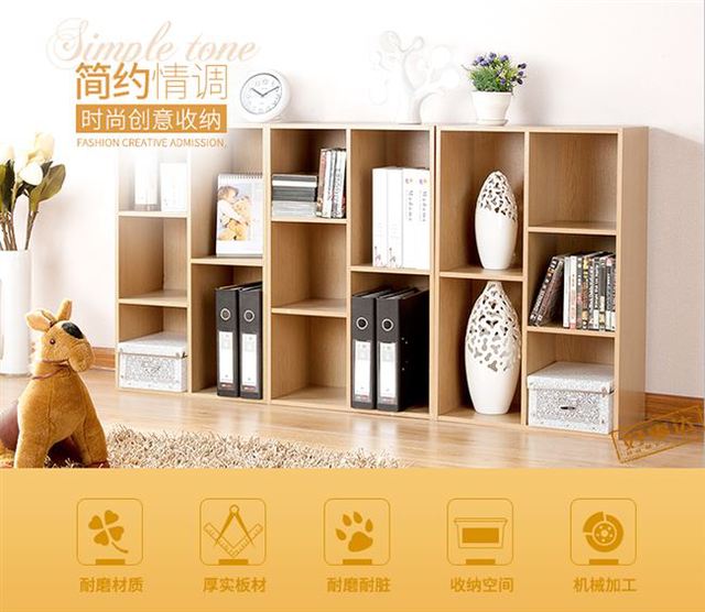 Sách bé trai đa chức năng lớp học phân loại bé mở tủ sách trẻ em phong cách đơn giản năm tủ một tủ quần áo đẹp