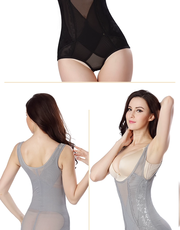 Mùa hè mỏng phần nữ dính liền bụng sau sinh mở hông cơ thể đồ lót corset để phục hồi bên trong an ninh góc phẳng