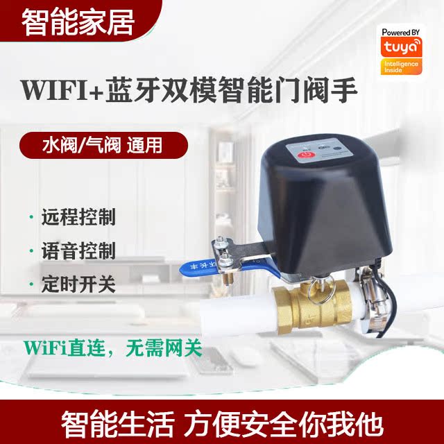 Smart WIFI Bluetooth dual - mode smart valve mechanics remote timing water valve valve intelligent switch