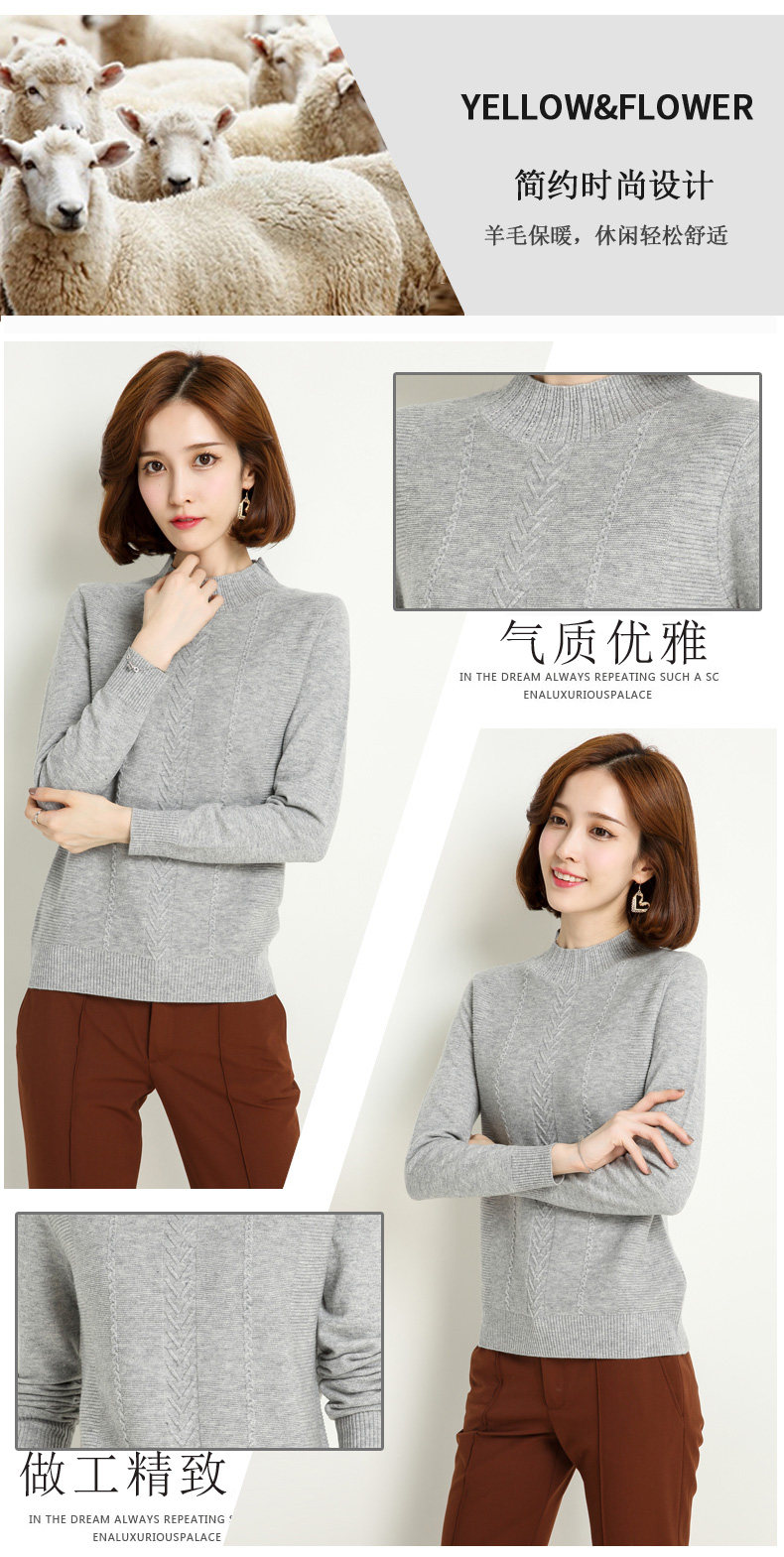 Cardigan DRI-LEX en Laine - Ref 3229157 Image 8