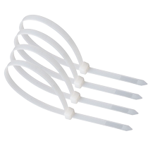 Self-locking nylon cable tie plastic retainer strong large extra long bundled wire harness new material white cable tie