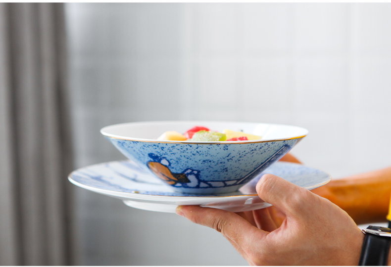 TaoXiChuan hundreds of figure set the tide tableware feed one creative dishes sets jingdezhen web celebrity dishes gifts