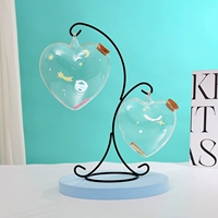 Рамка с двойным крючком + 14 сердечек и 16 сердечек, бесплатные светящиеся наклейки.