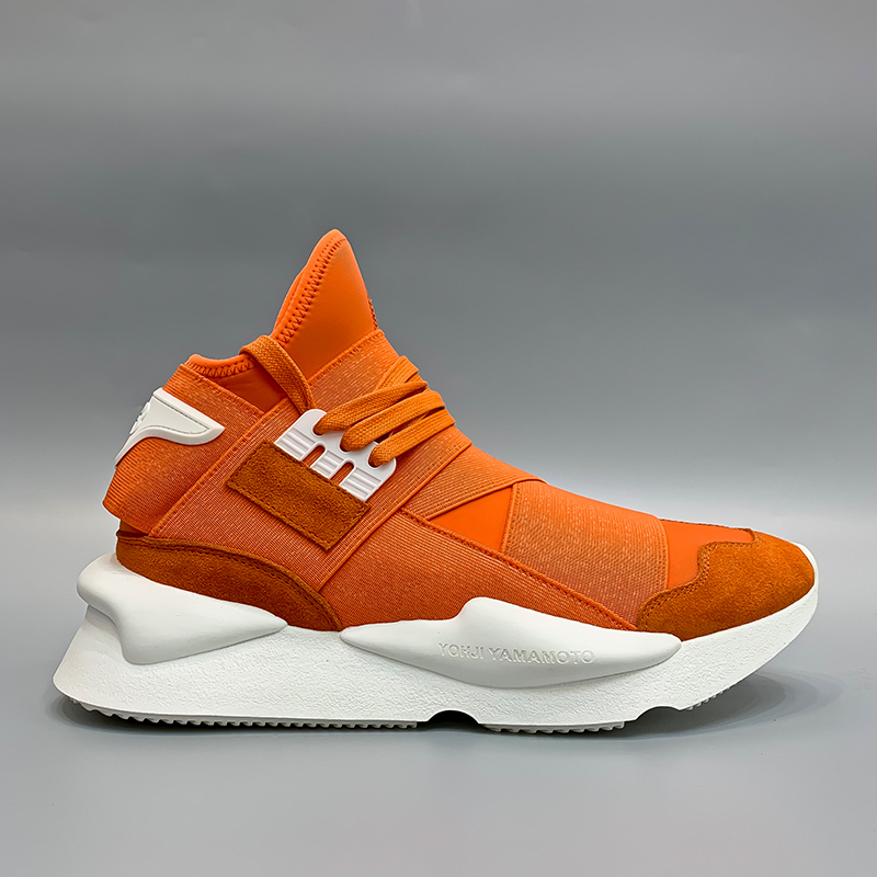 2026 Summer Men's Sports Shoes Orange Mesh Comfortable Running Shoes Y3 Dad Shoes ins Niche Casual Trendy Shoes