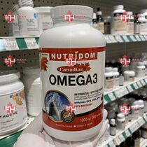 Canada NUTRIDOM seal oil containing omega3 1000mg 300 capsules