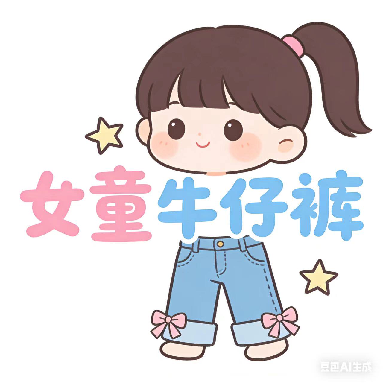 暖芽童裤的LOGO