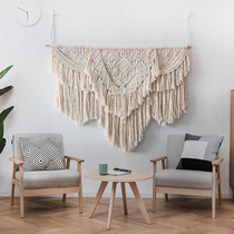 Nordic Hand Woven Tapestry Decoration Bedside Living Room Genguan Bohemia Wall Hanging Current Su Electric Meter Box Shelter