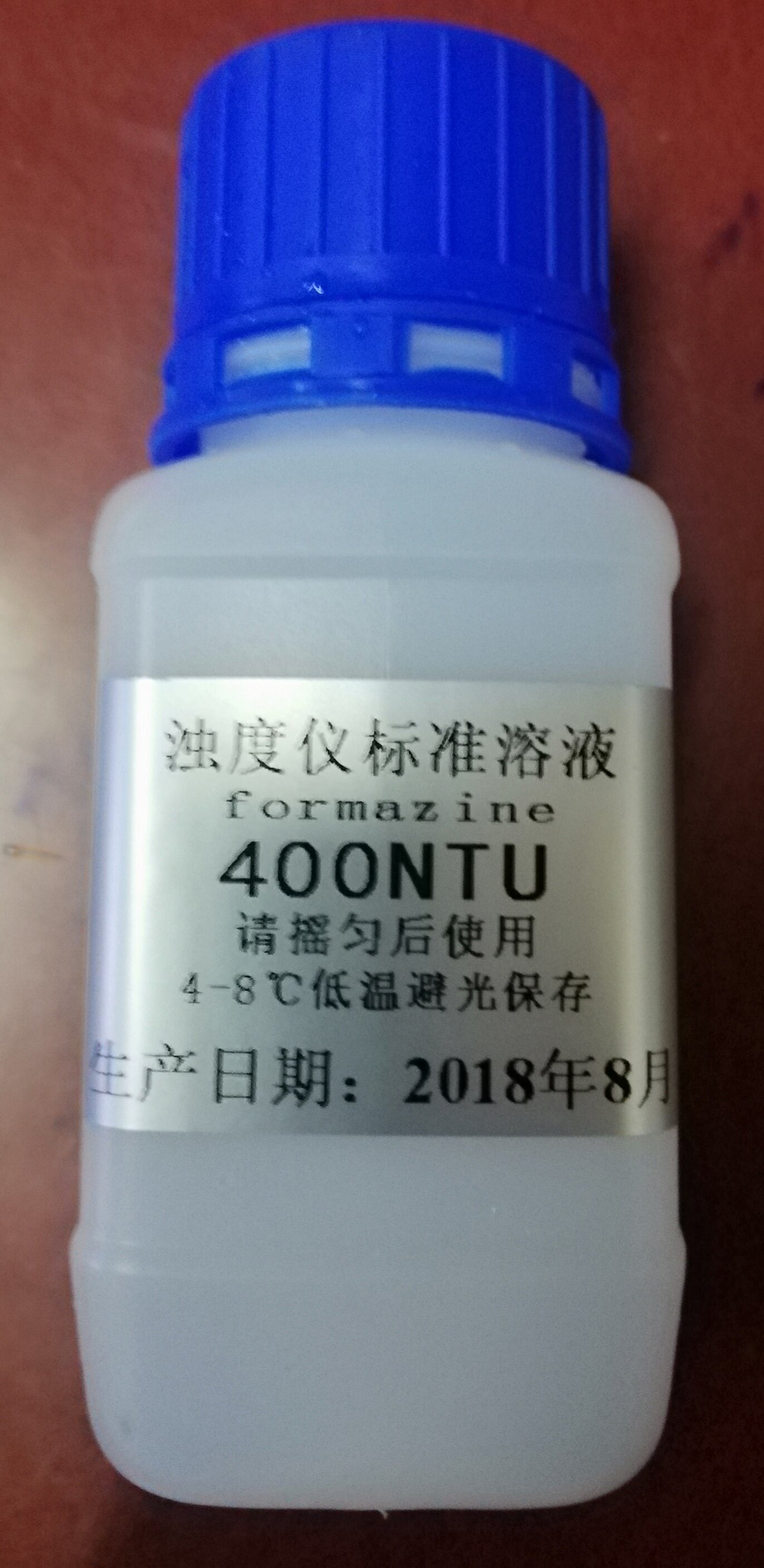 浊度标准液      100ml       杭州齐威       实验耗材