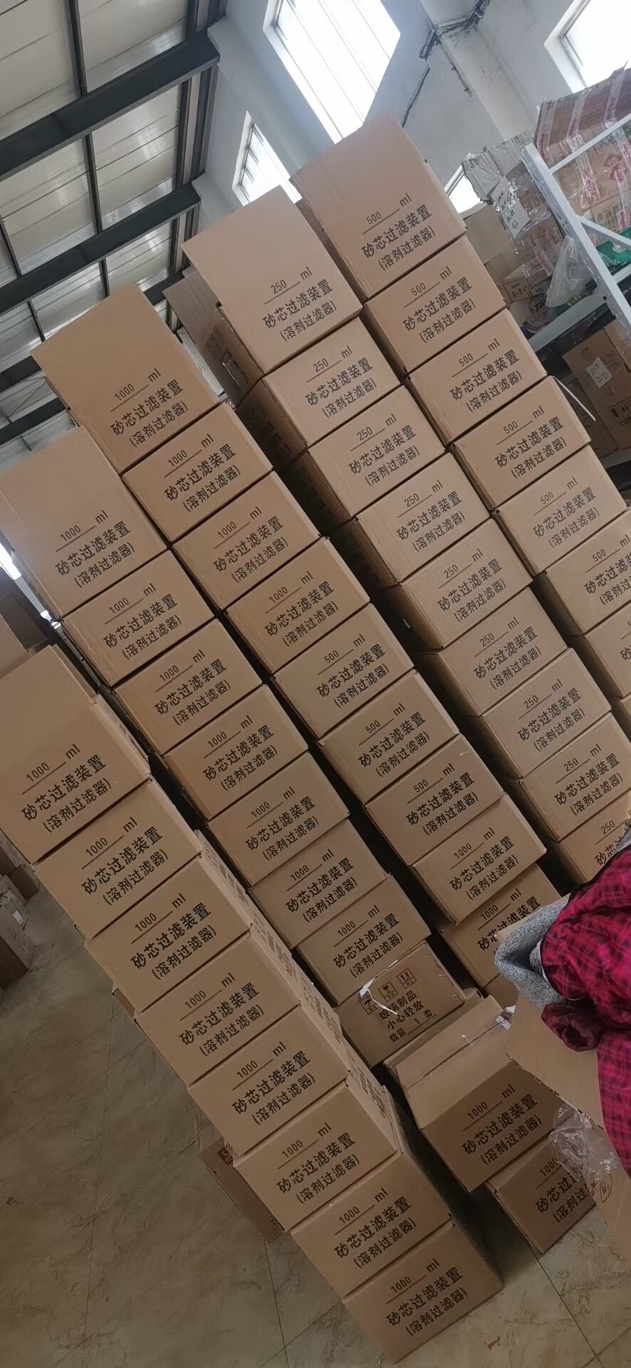 砂芯过滤装置   容积过滤器  1000ml     实验室仪器耗材