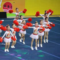 Customized cheerleading clothing cheerleading clothing aerobics clothing set dance clothing new style 19 student group female