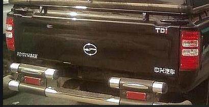 Suitable for Zte Tianneng Weihu Pickup Truck Rear Bumper Little Tiger Pickup Truck Rear Bumper Anti-Collision Bar Rear Bumper