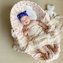 Korea ins newborn supplies baby gauze towel childrens cotton super soft quilt baby absorbent bath towel